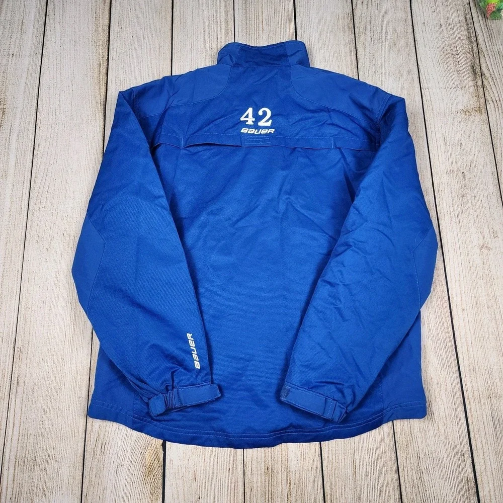 Bauer Team Hockey Jacket Youth Size Large‎ Blue L